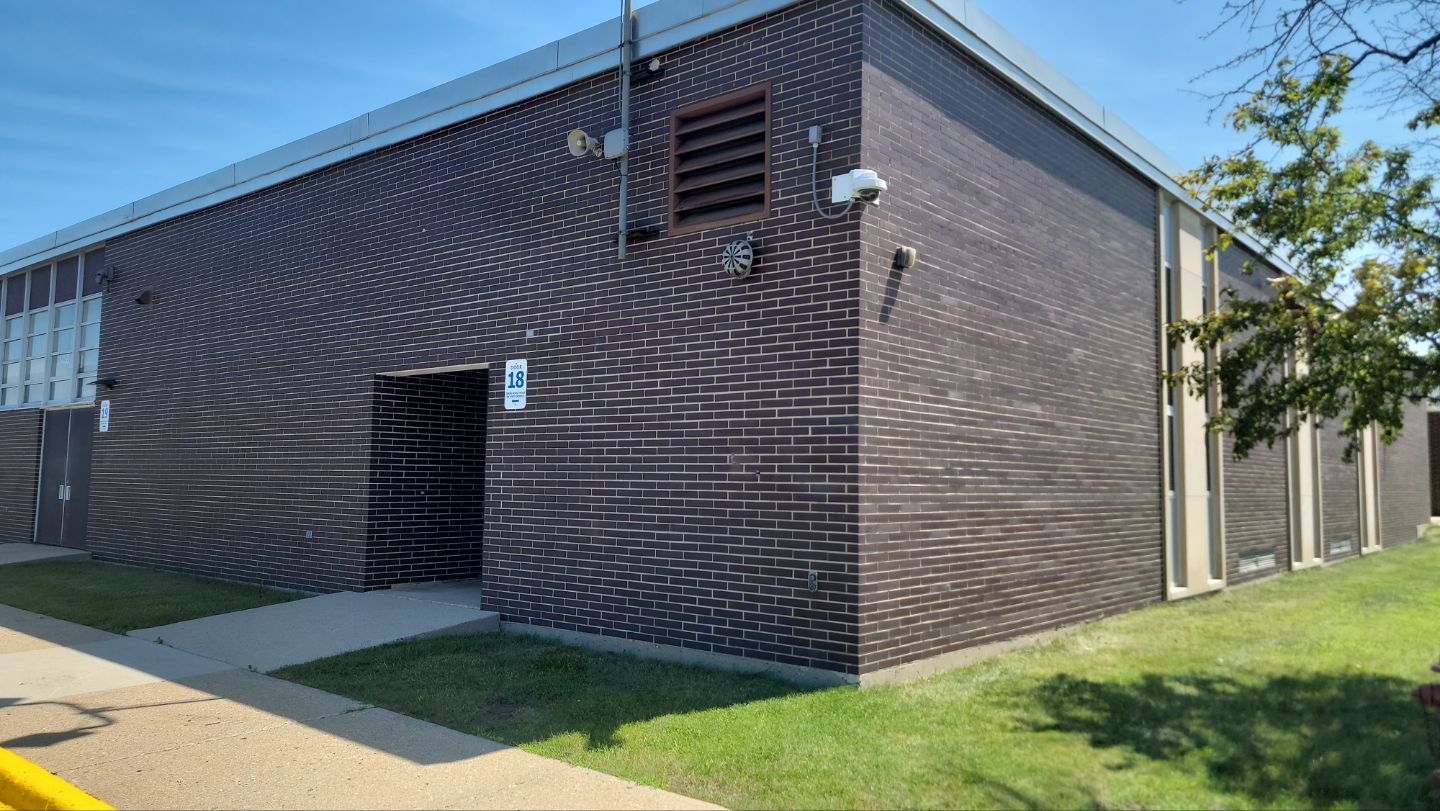 commercial pressure washing using Algaecide, soft wash soap by Northern Power Washing LLC.