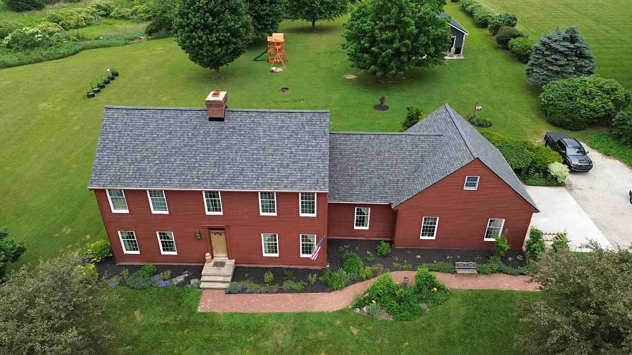 Owens Corning TruDefinition, Color, Estate Gray, Drip Edge, Color, Black by Eagle Eye Roofing