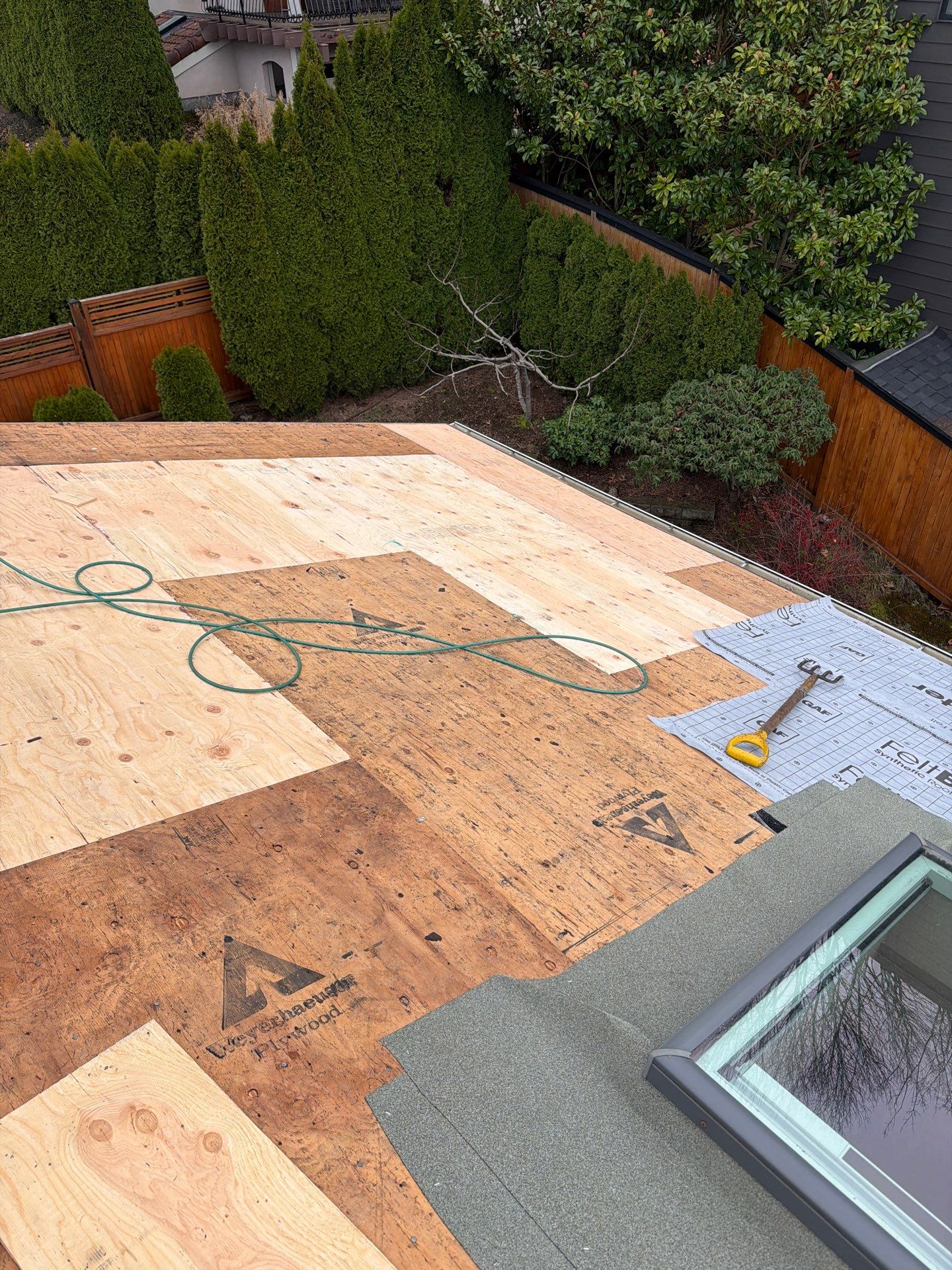 Residential Roofing Installation using GAF HDZ Shingles by Roofing Formula LLC