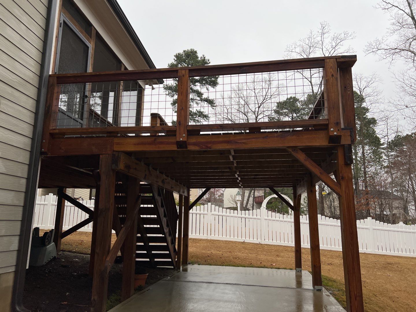 Screened Porch using Wood Sealant by DuraSeal
