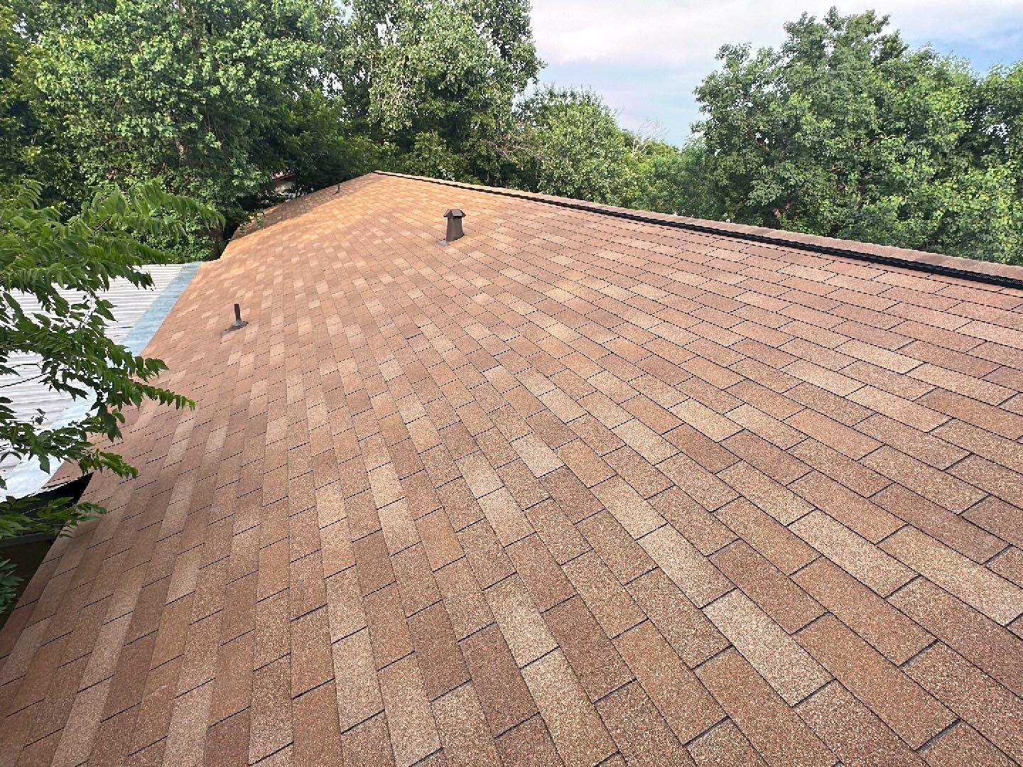 Desert Tan Supreme Roof Replacement in Cedar Park by Skywall Construction LLC