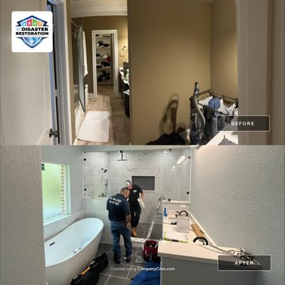 Restroom Remodled -Project in Coldspring, TX