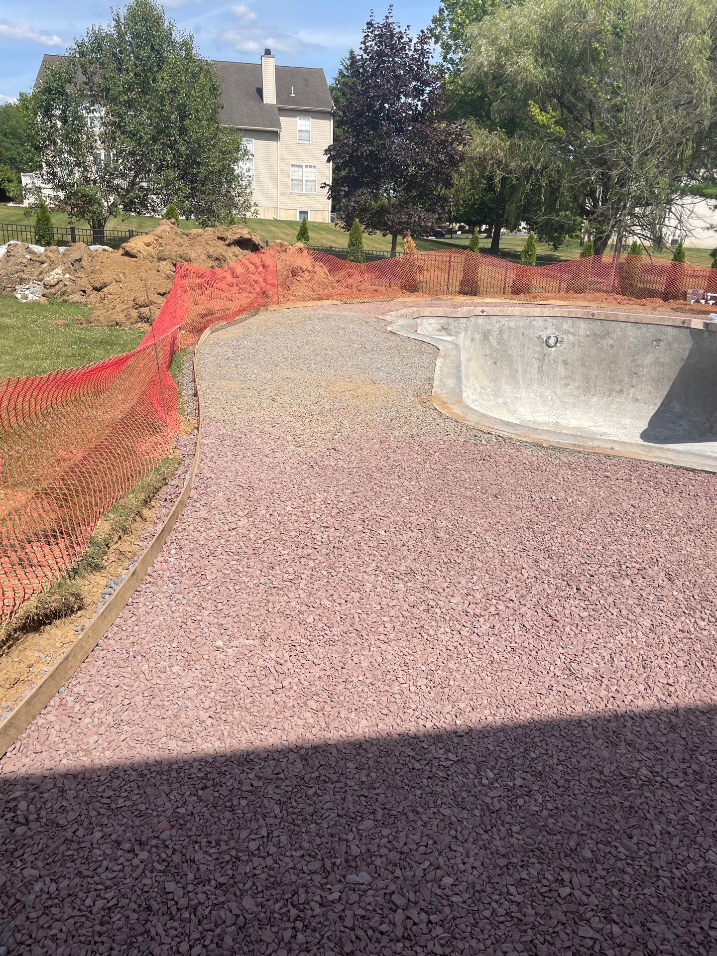 Stamped Concrete Pool Deck  by Architectural Concrete Design