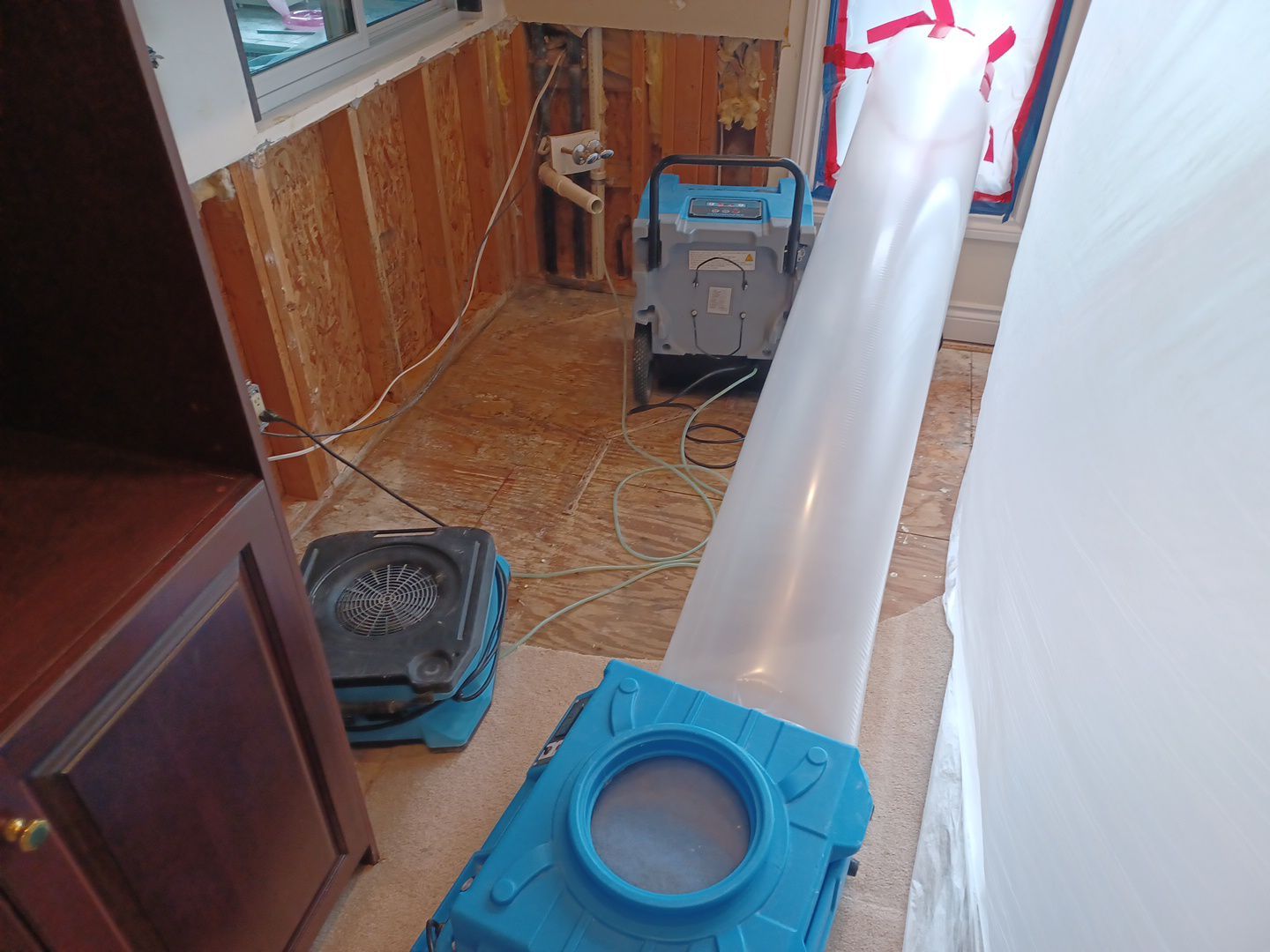 Project in West Bloomfield by EzDry Water Mitigation & Property Restoration