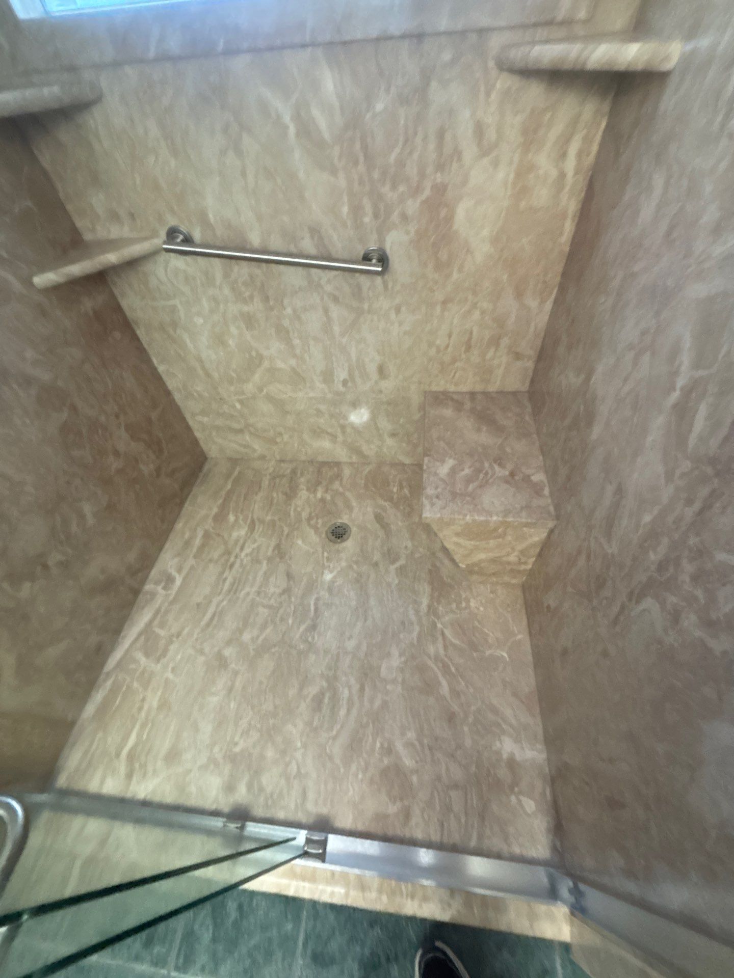 Tub to walk in shower, plus closet in San Antonio, 78258 by Lane Lauritsen - The Hill Country, Texas