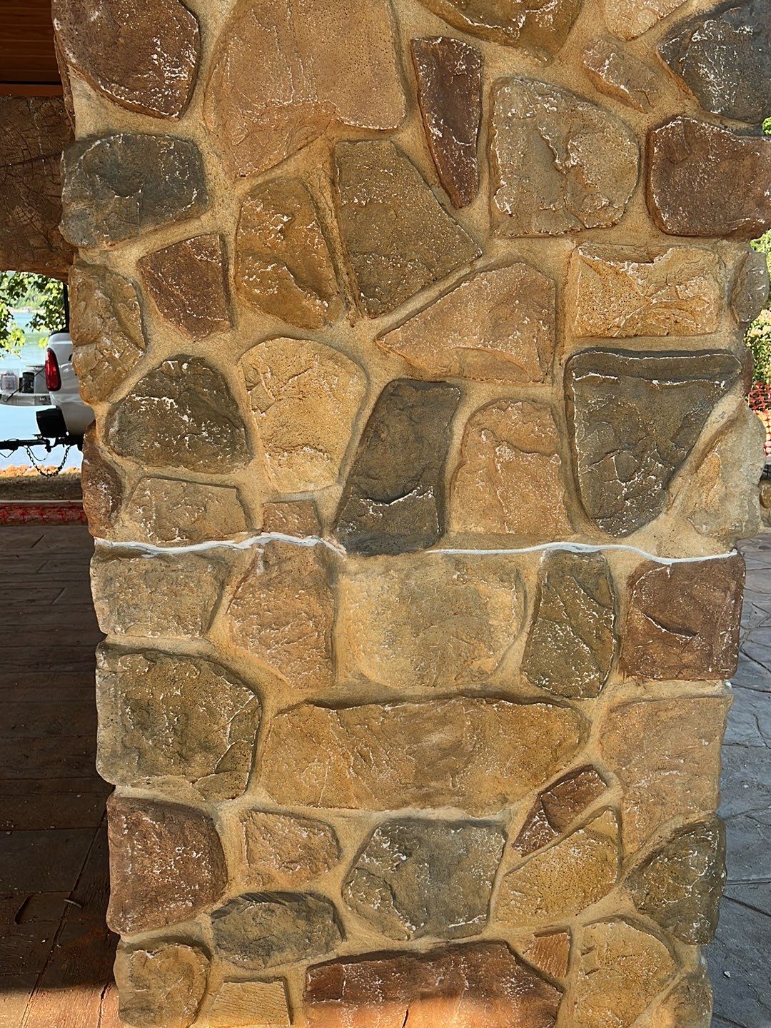 Stamped Concrete Pavilion Slab by Xtreme Concrete Services