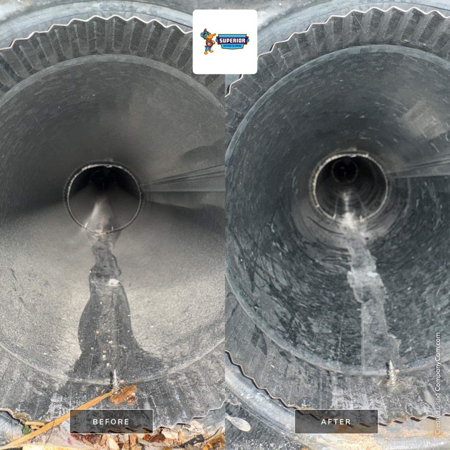 Air Duct Cleaning With a Vacuum Truck in Warren, OH by Superior Air Duct Cleaning