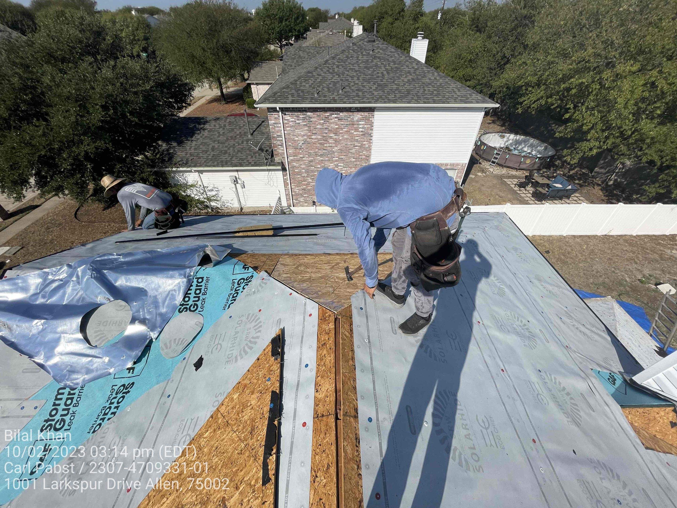 Project in Allen by Zeus Exteriors