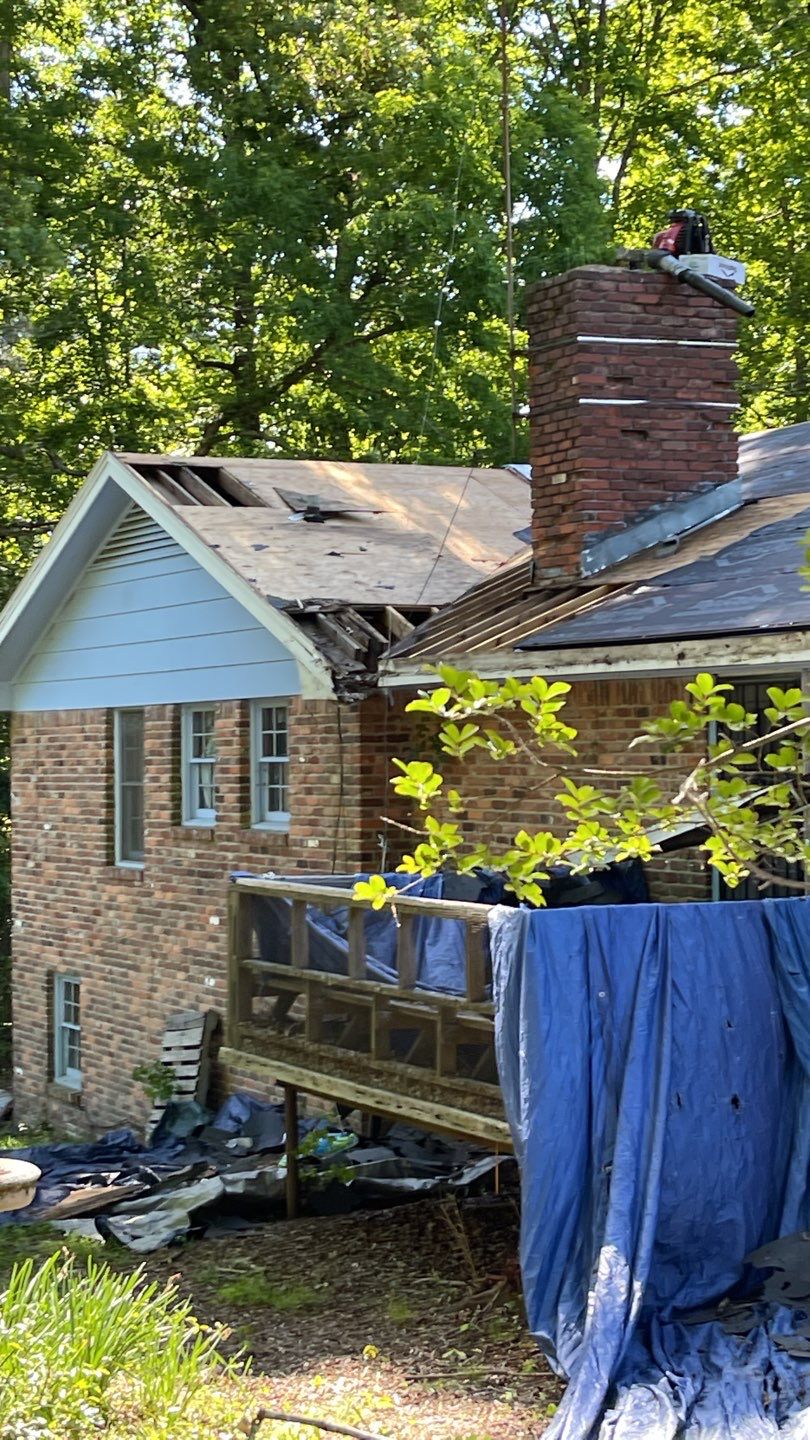 Emergency Tree Damage Restoration & Full Roof Replacement | Metro Atlanta, GA by Mosaic Roofing Company