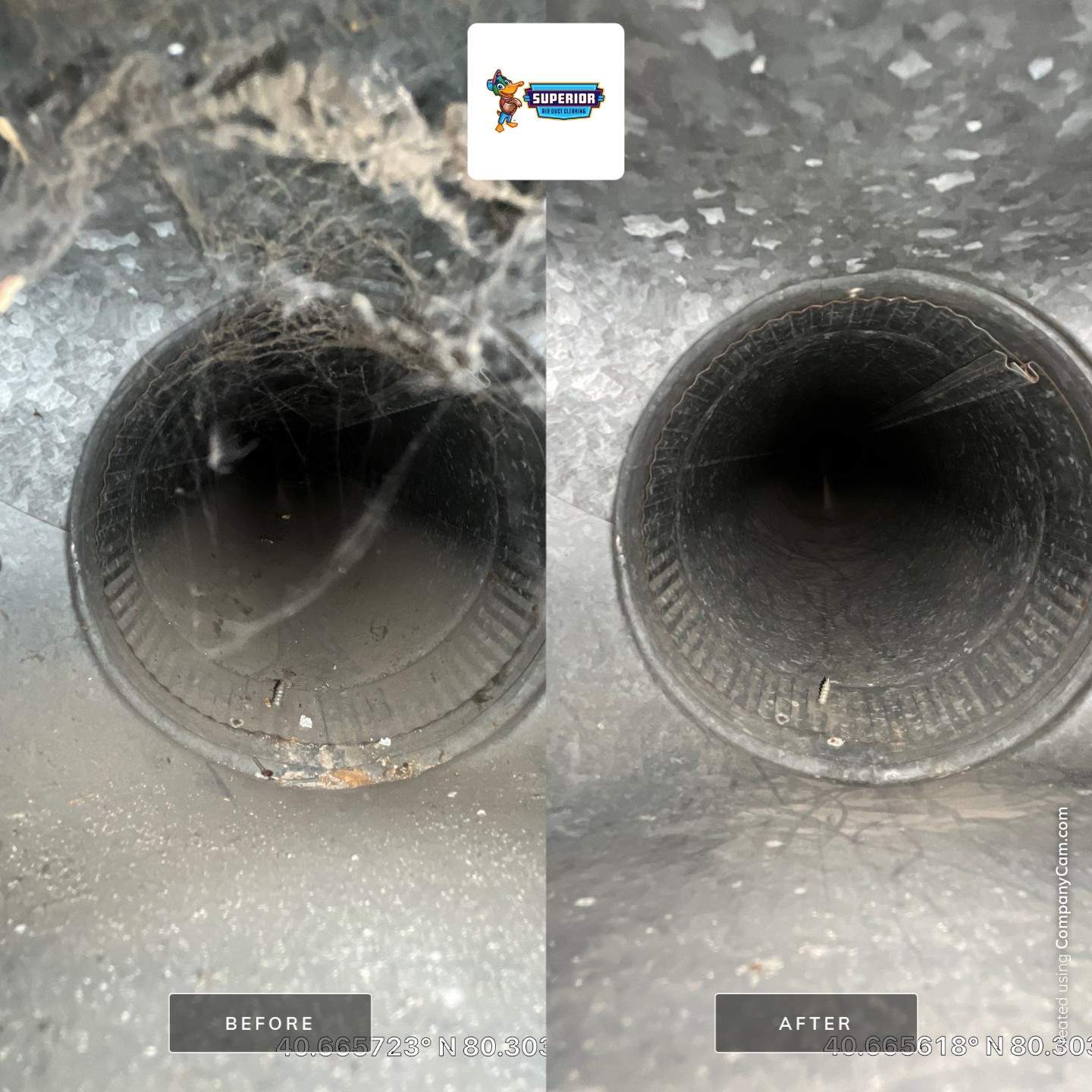 Air Duct Cleaning With a Vacuum Truck in Monaca, PA by Superior Air Duct Cleaning