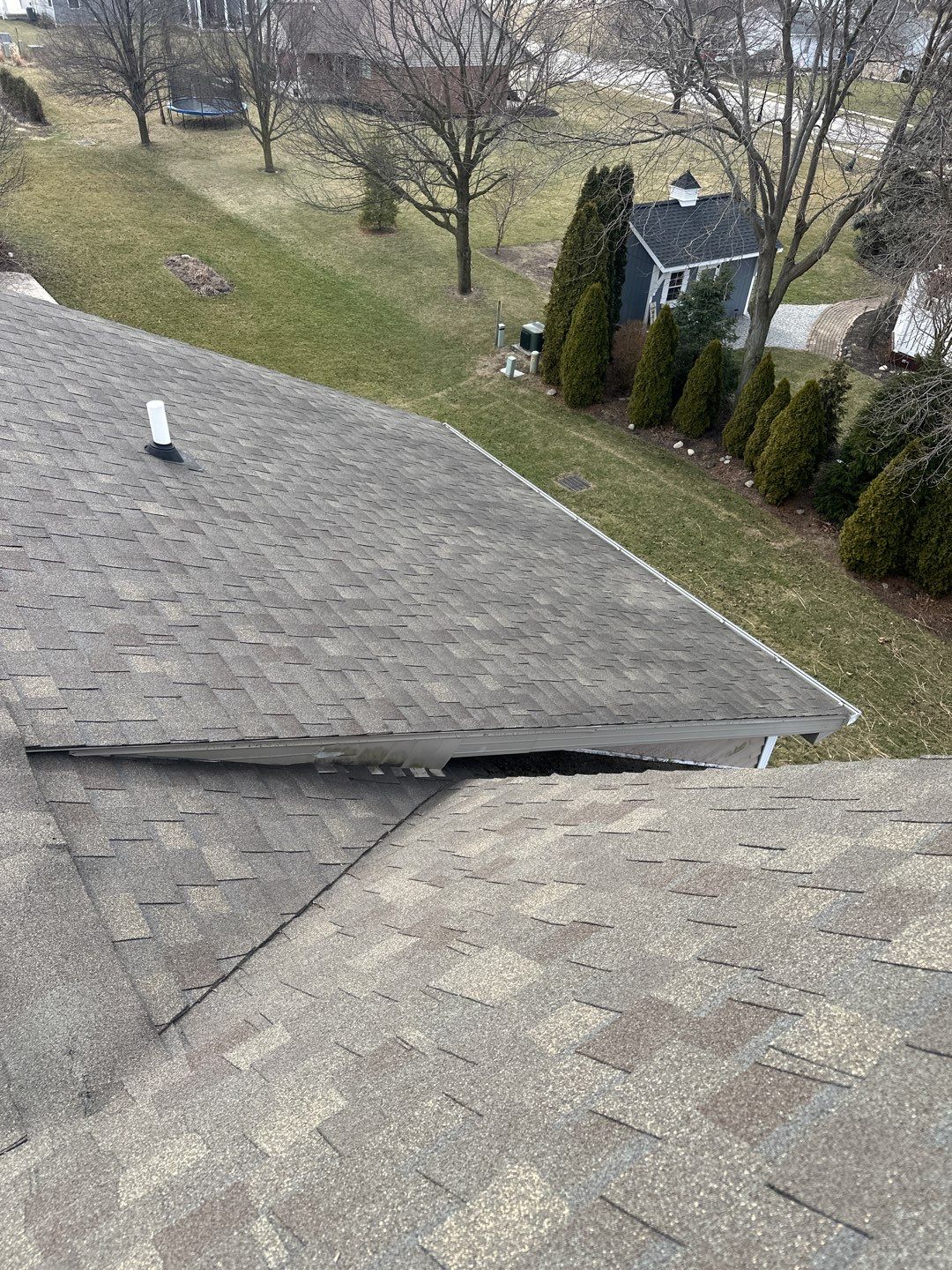 Residential Roofing Installation using GAF Timberline HDZ Cedar Falls by Nitro Roofing and Construction