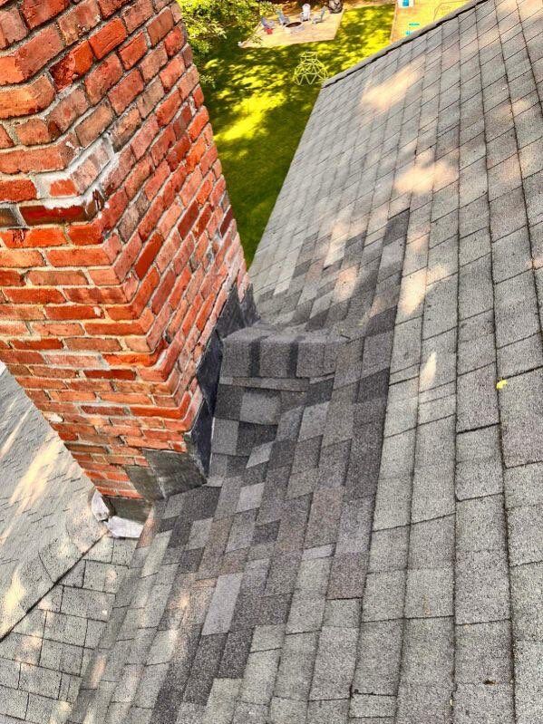 Chimney Reflashing & Roof Ventilation Upgrade | Harvard, MA by Mighty Dog Roofing of Greater Middlesex County