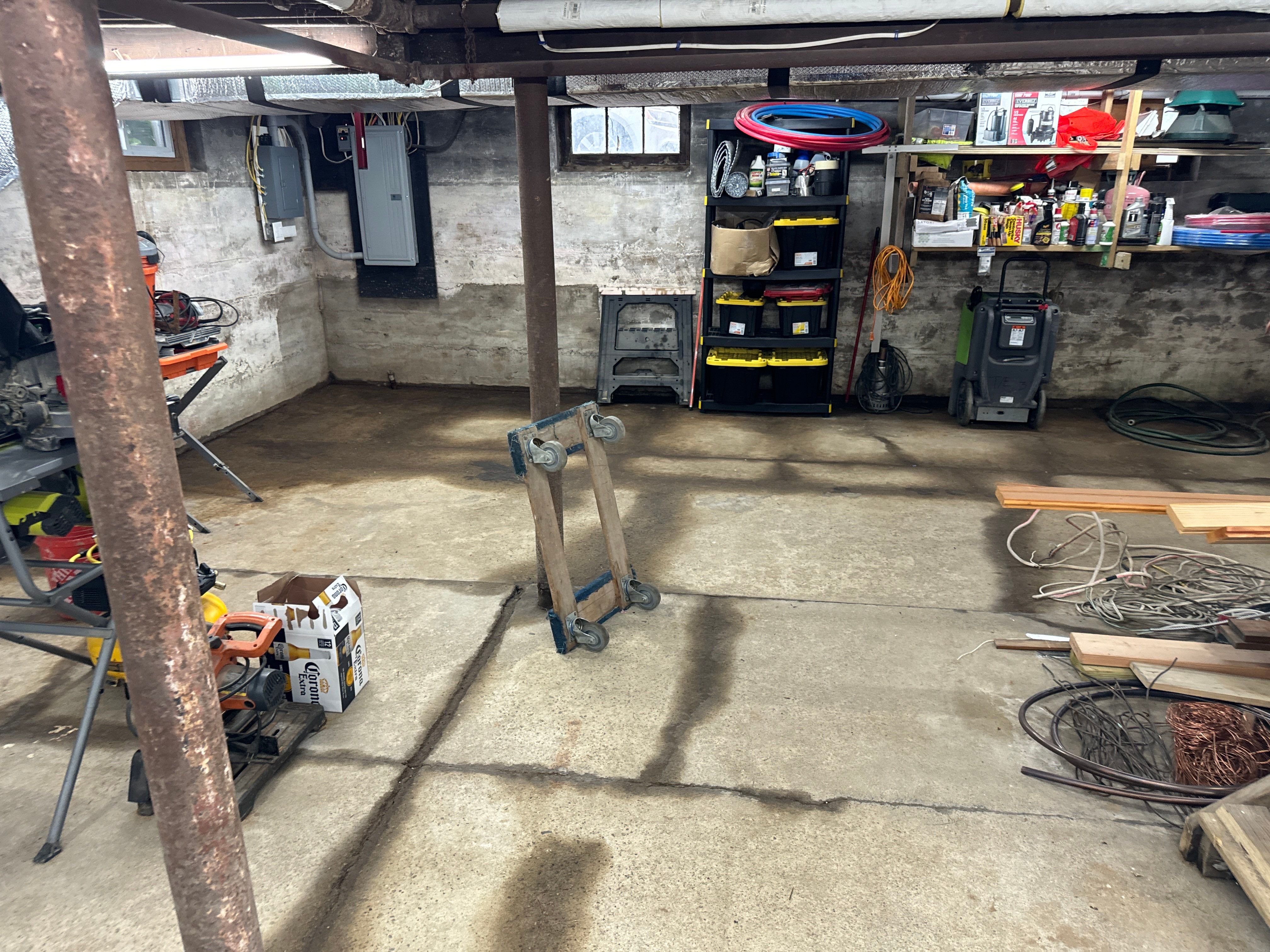 Interior French Drain Boonton NJ by Pure Service Pro, LLC 