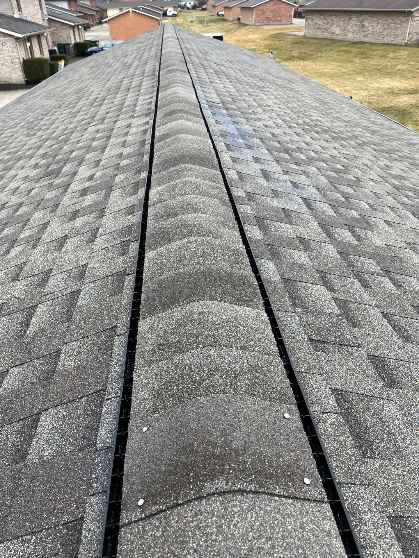 Residential Roofing Installation using GAF Timberline HDZ Weathered Wood by Nitro Roofing and Construction