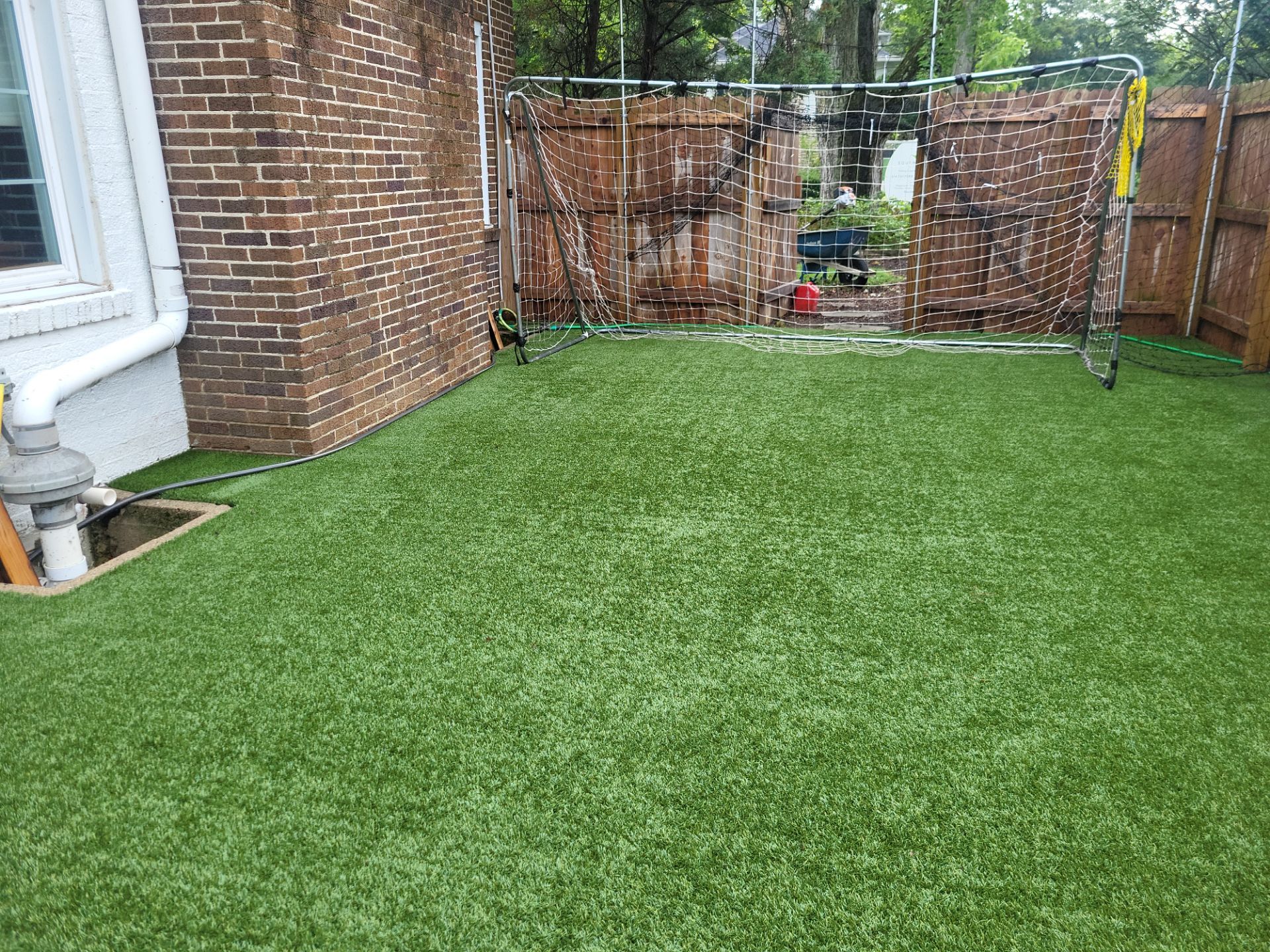 Residential Turf Installation in Bexley (2023) by Southwest Greens Midwest