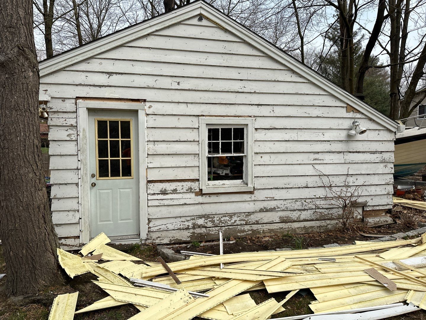 Siding Installation using Certainteed Cedar Impressions Sterling Gray by A Plus Exterior