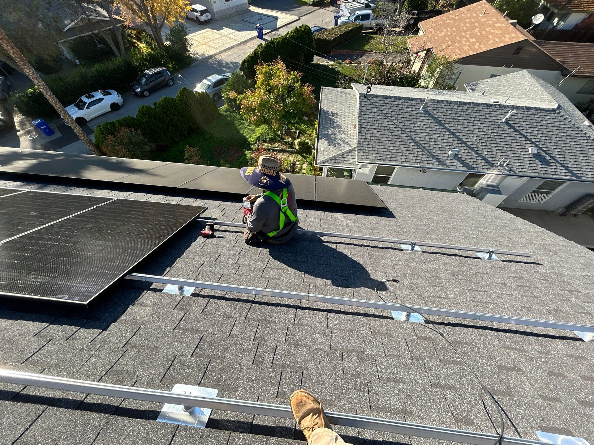 Residential Solar Panel and Tesla Powerwall 3 Battery System Installation by AWS Solar
