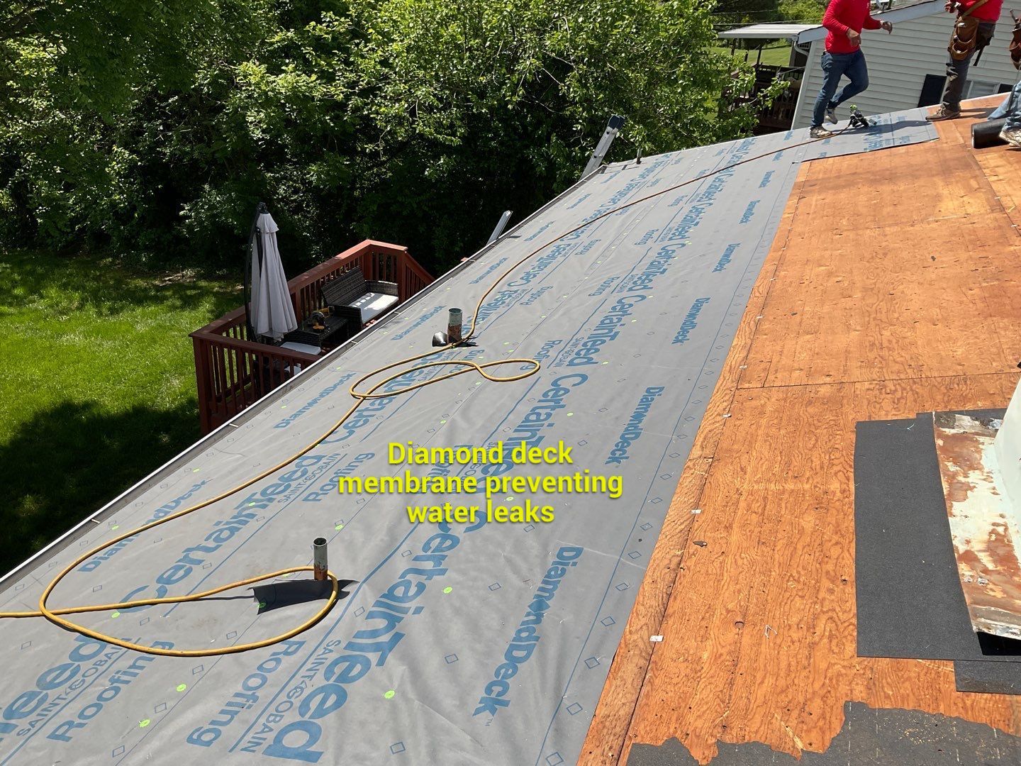 Residential Roofing Installation using CertainTeed Shingles by Alpha Design Services