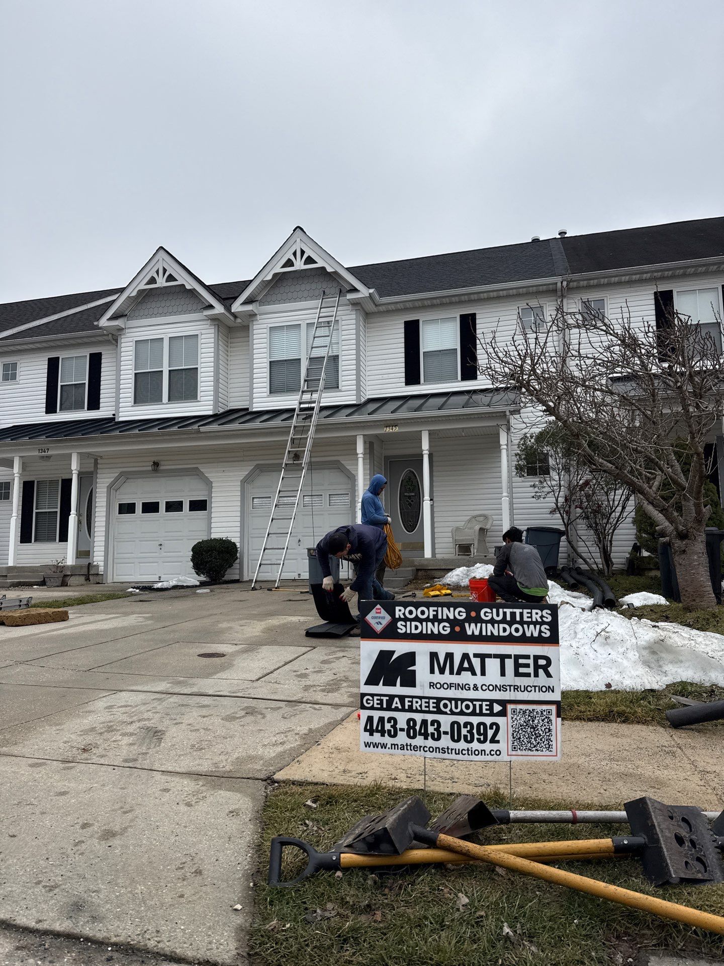 Residential Roofing Installation using GAF Timberline HDZ by Matter Construction, LLC
