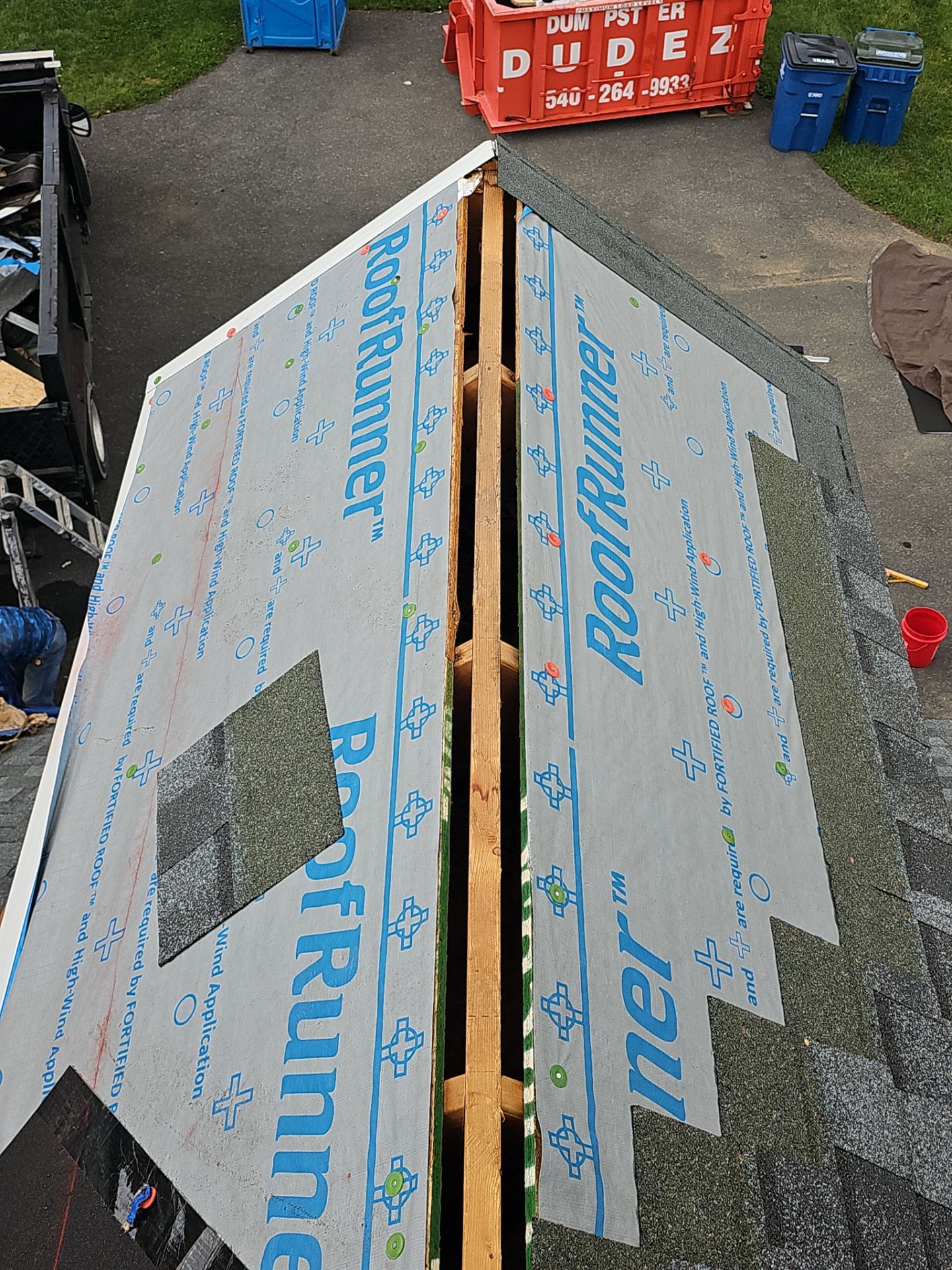 Roof Replacement - Asphalt and EPDM, Soffit, Gutters, Pine  by Winchester Roofing