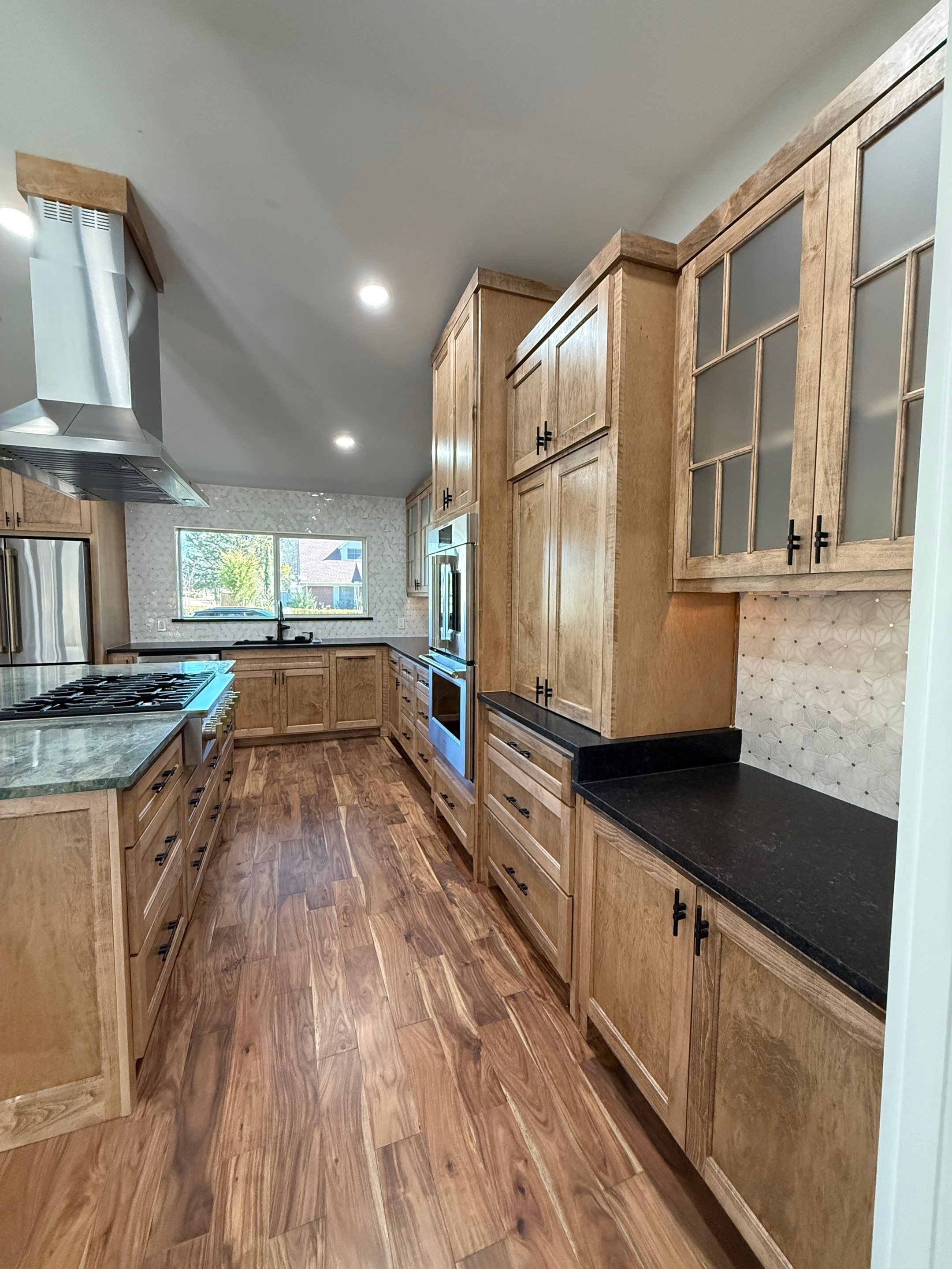 Custom Kitchen Remodel & Load Bearing Wall Removal: Dallas, TX by C3 Custom Builds