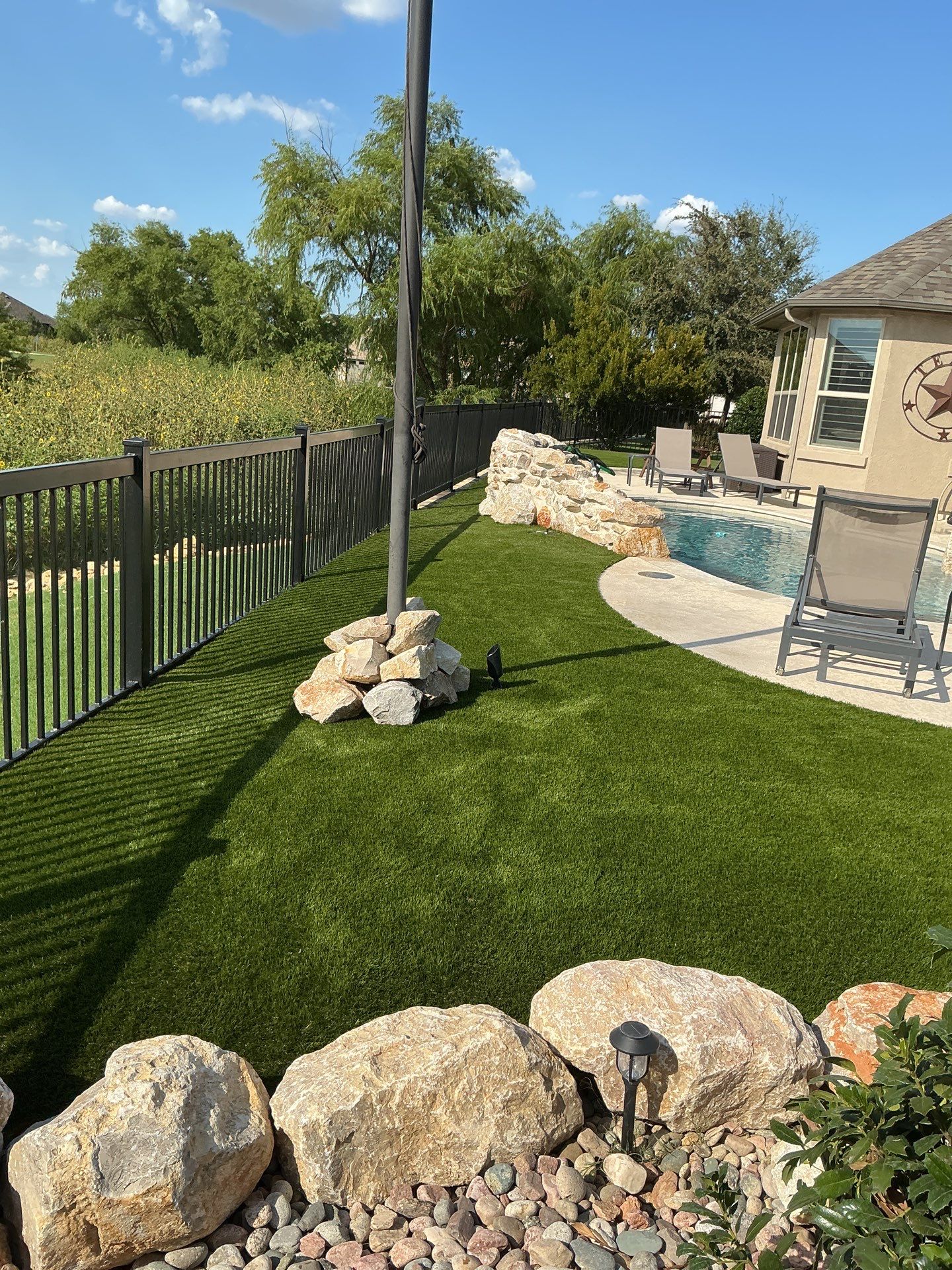 Project in Denton by Turf Concepts