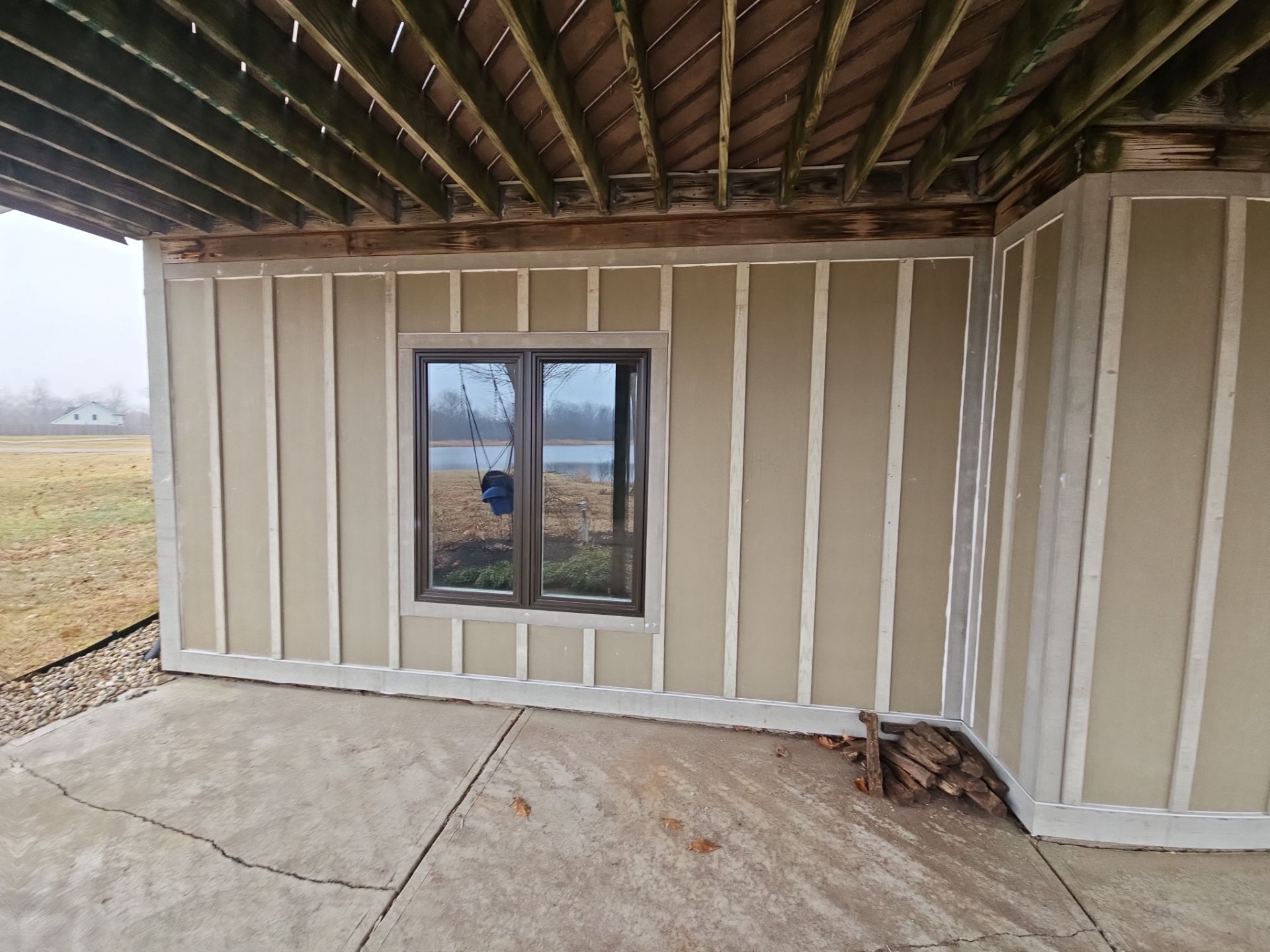 Siding Installation using James Hardie Board & Batten and James Hardie Shakes by Koontz Construction