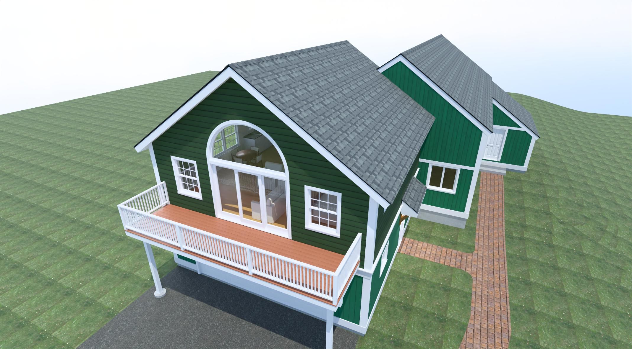 Custom ADU Construction with Vaulted In-Law Suite – LP SmartSide®, ZIP System® & Harvey® Windows by Sensible Home Solutions