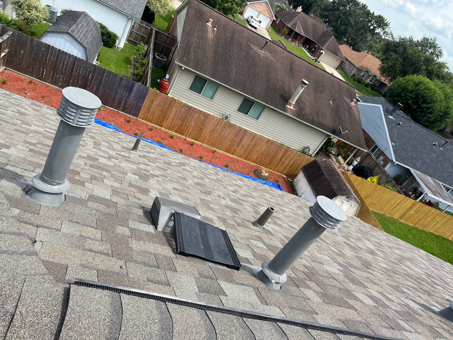 Residential Roofing Installation using Owen's Corning Duration (Lifetime) Shingles by Roof Repair Company