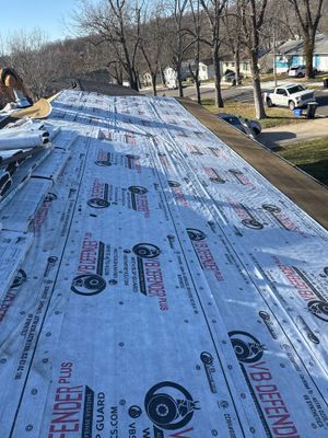 Residential Roofing Installation using IKO DYNASTY ROOF