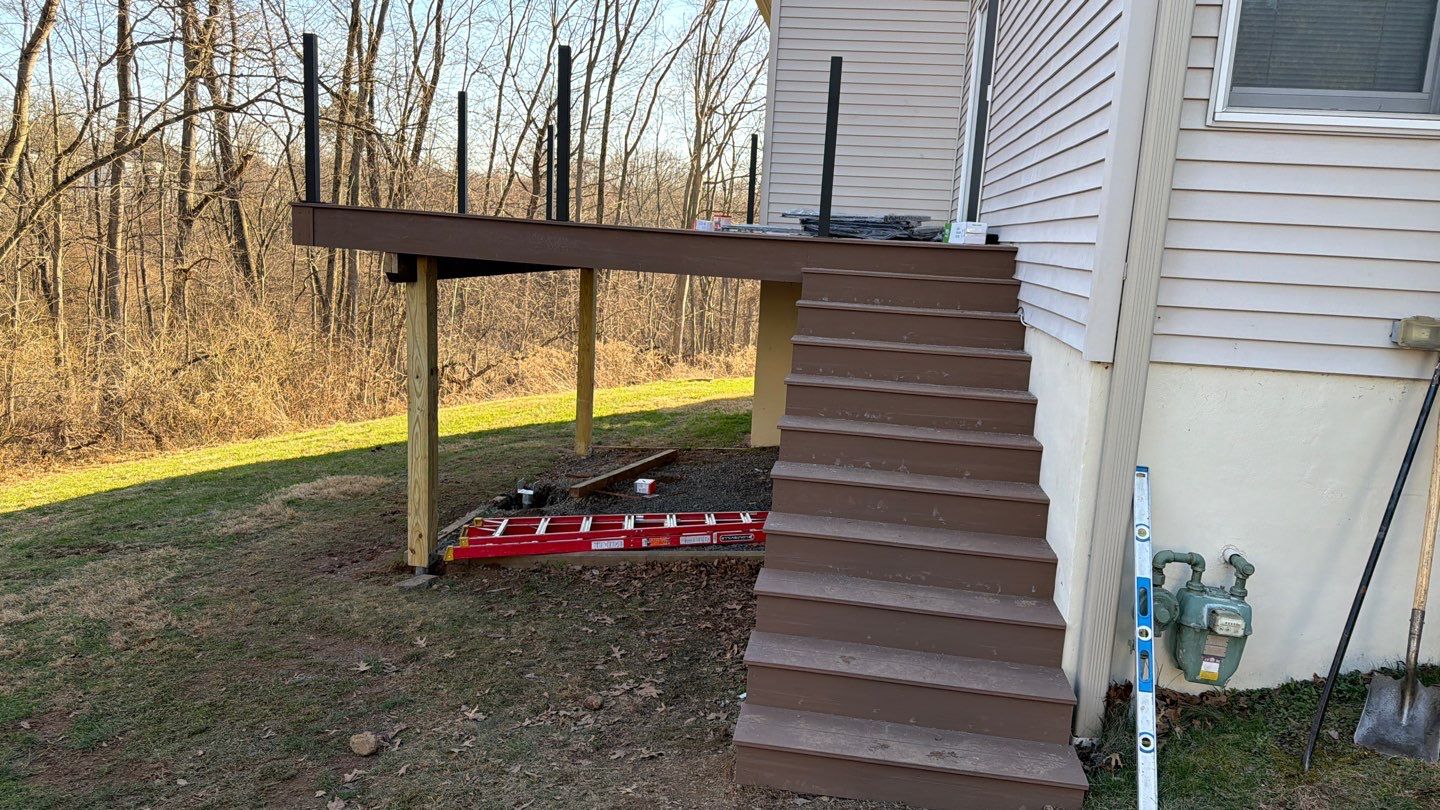 Deck Resurface in Clinton NJ by deck guardian