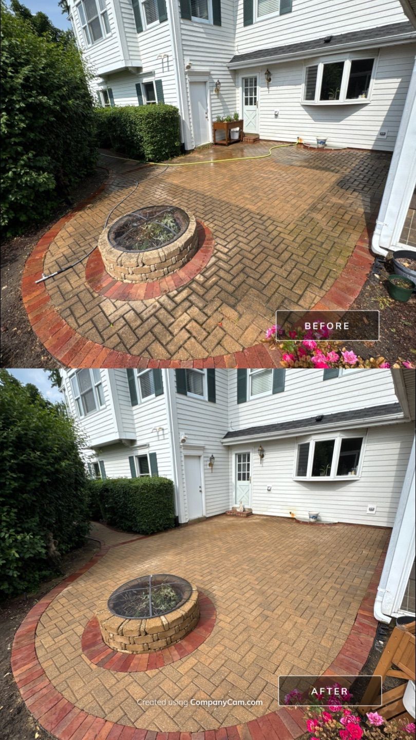 Project in South Barrington by Simmons Power & Soft Washing