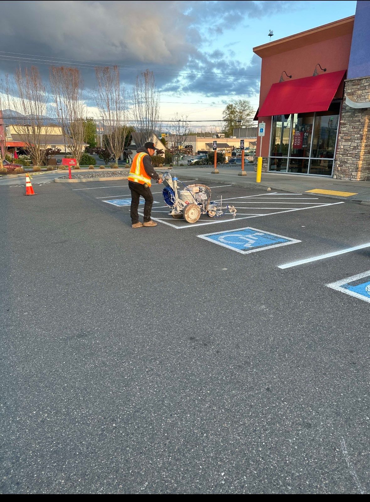 Panda Express | Striping  by Jireh Asphalt & Concrete Inc 