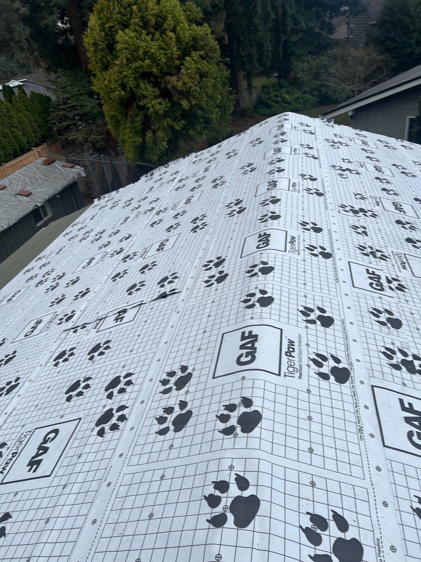 Residential Roofing Installation using GAF HDZ Shingles by Roofing Formula LLC