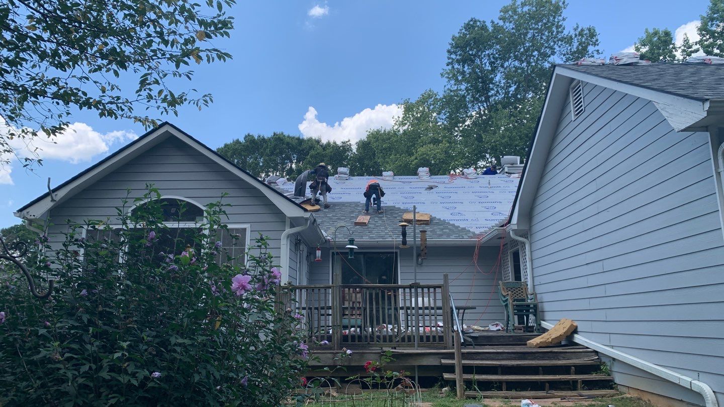 Project in Cartersville by Aultman Roofing