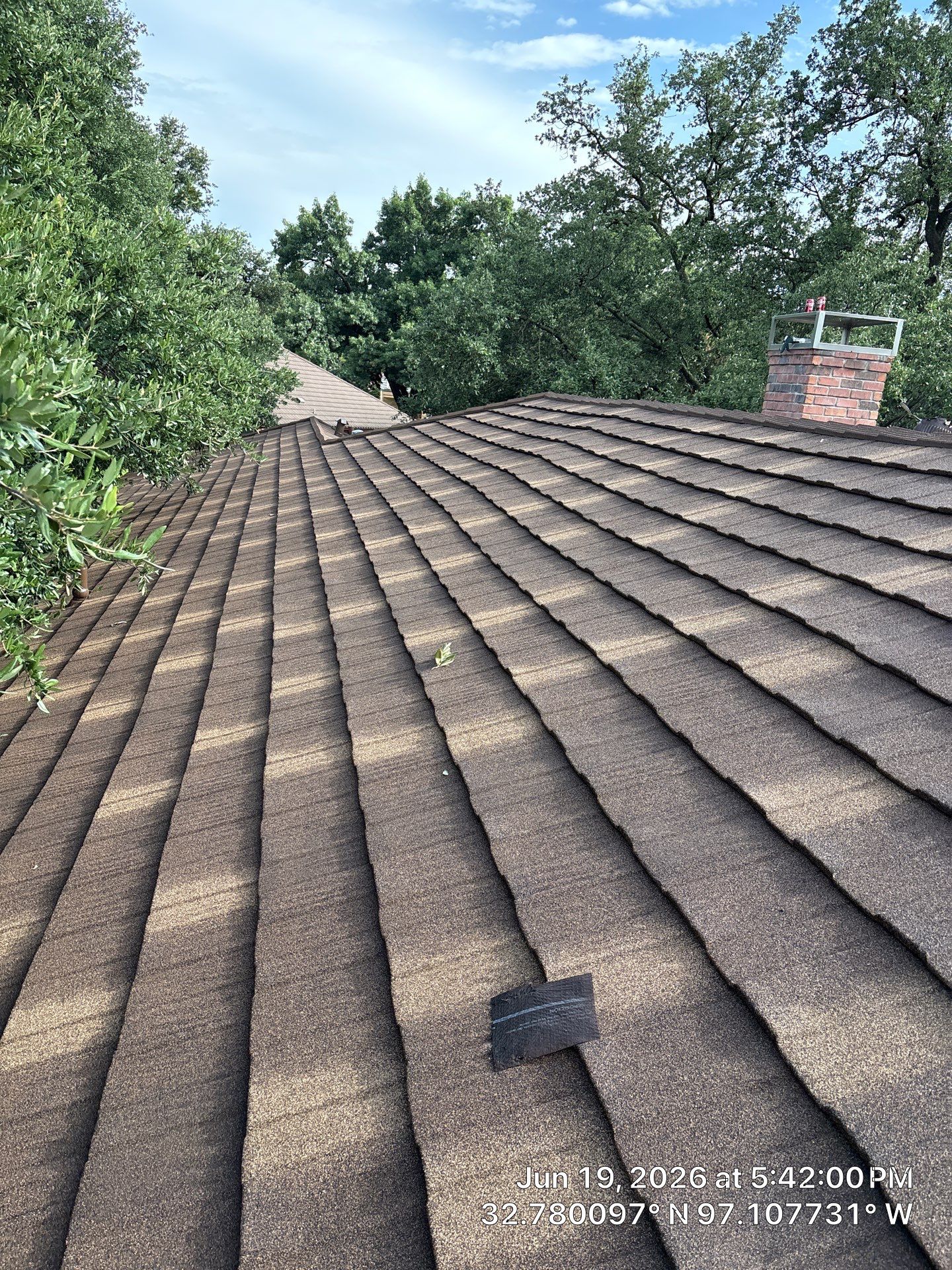 Decra Shake XD Install and Full General Contracting project in one of Arlington's beautiful communities by First United Roofing & Construction