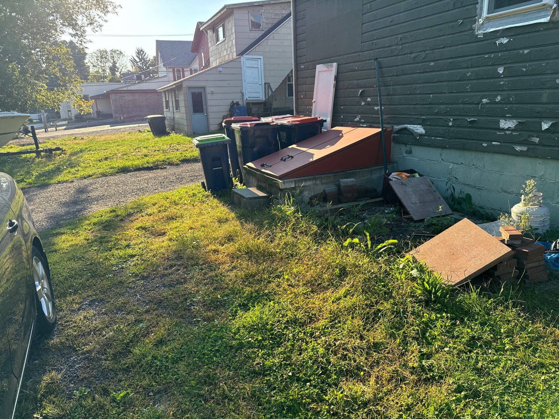 Broom finished concrete patio  by NG Masonry & Construction LLC