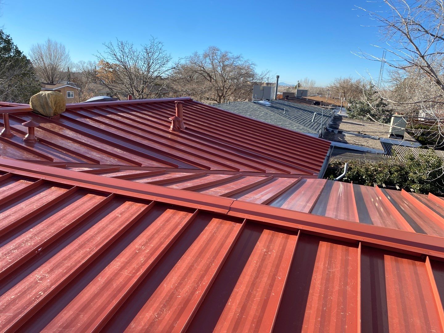 Terra Cotta Standing Seam by Reimagine Roofing