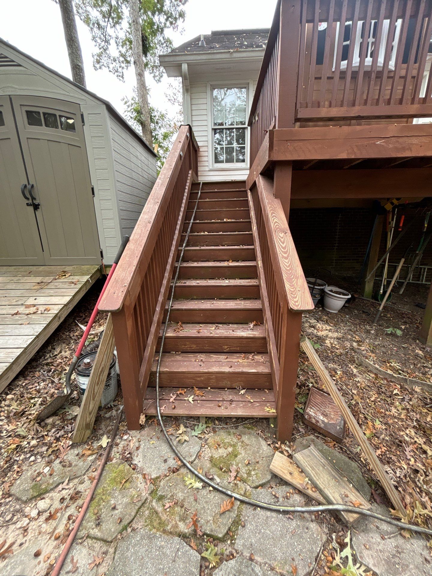 Coated Deck using Wood Sealant by DuraSeal