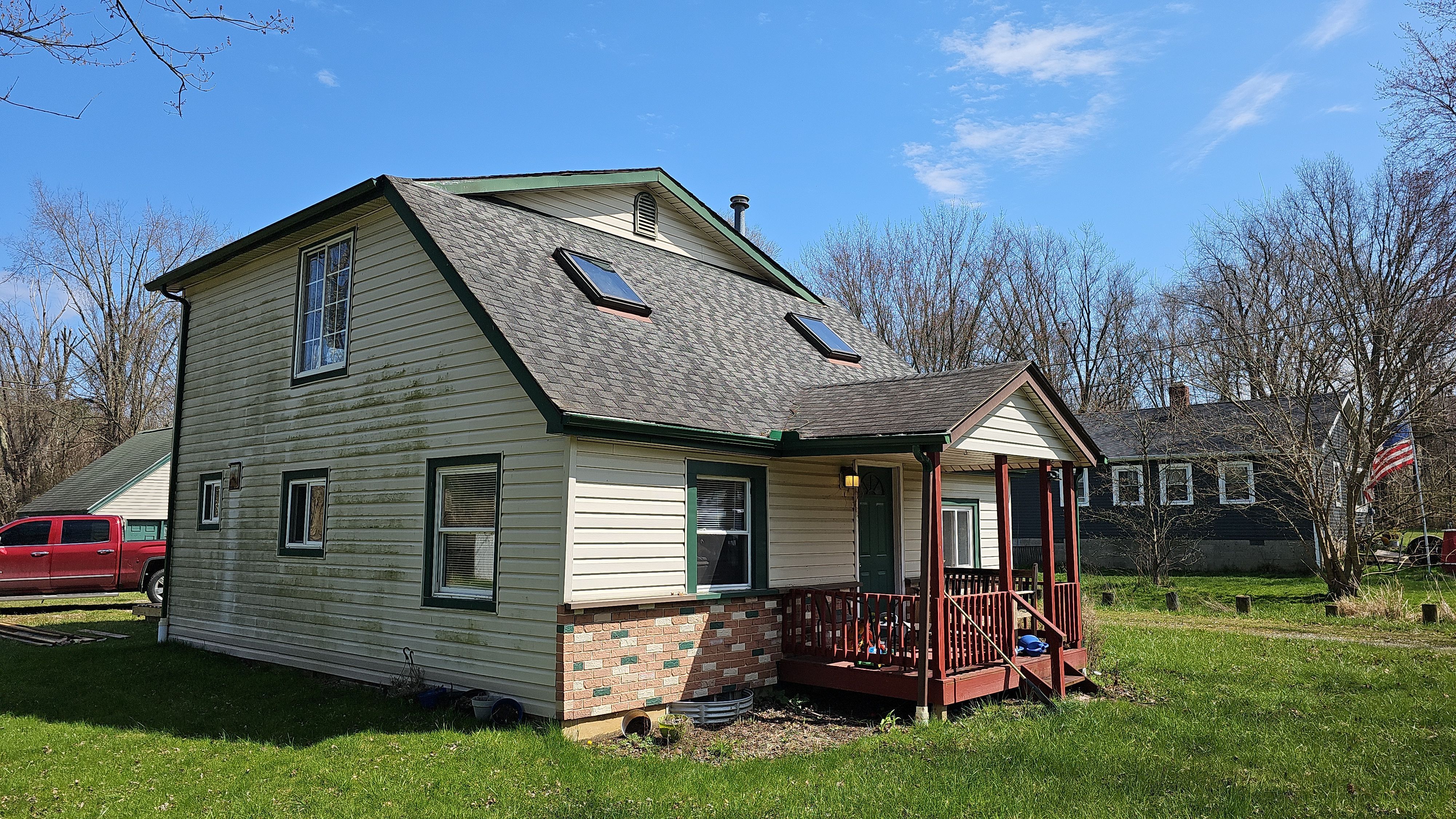 Atlas Pinnacle, Color, Coastal Granite, Drip Edge, Color, Black by Eagle Eye Roofing