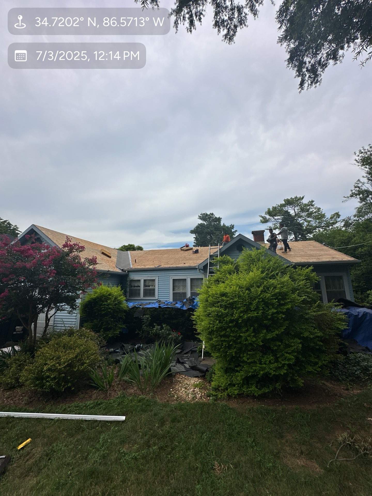 Project in Huntsville by BayCo Roofing