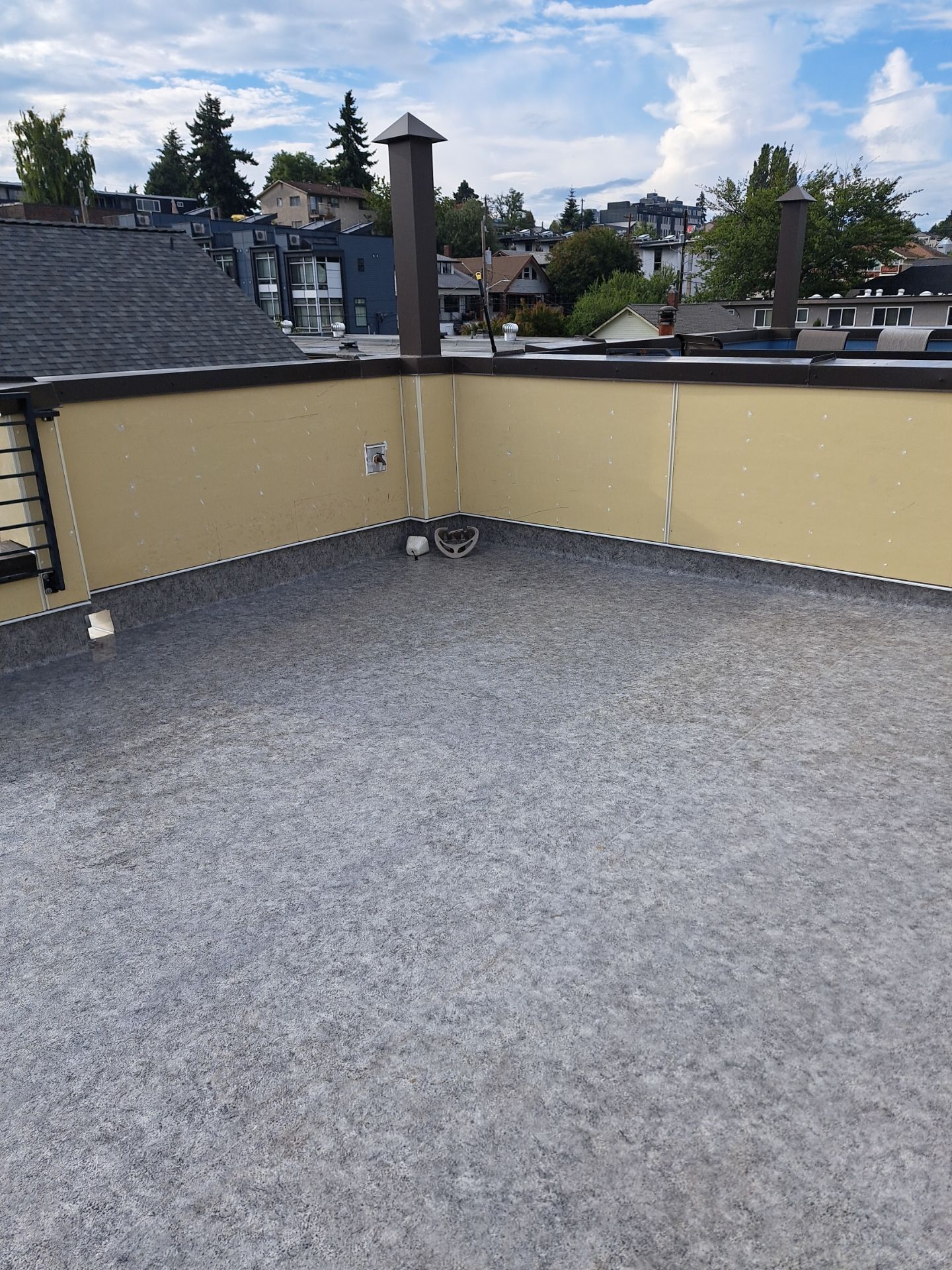 Roof Top Deck Project in Seattle by RoofSmart