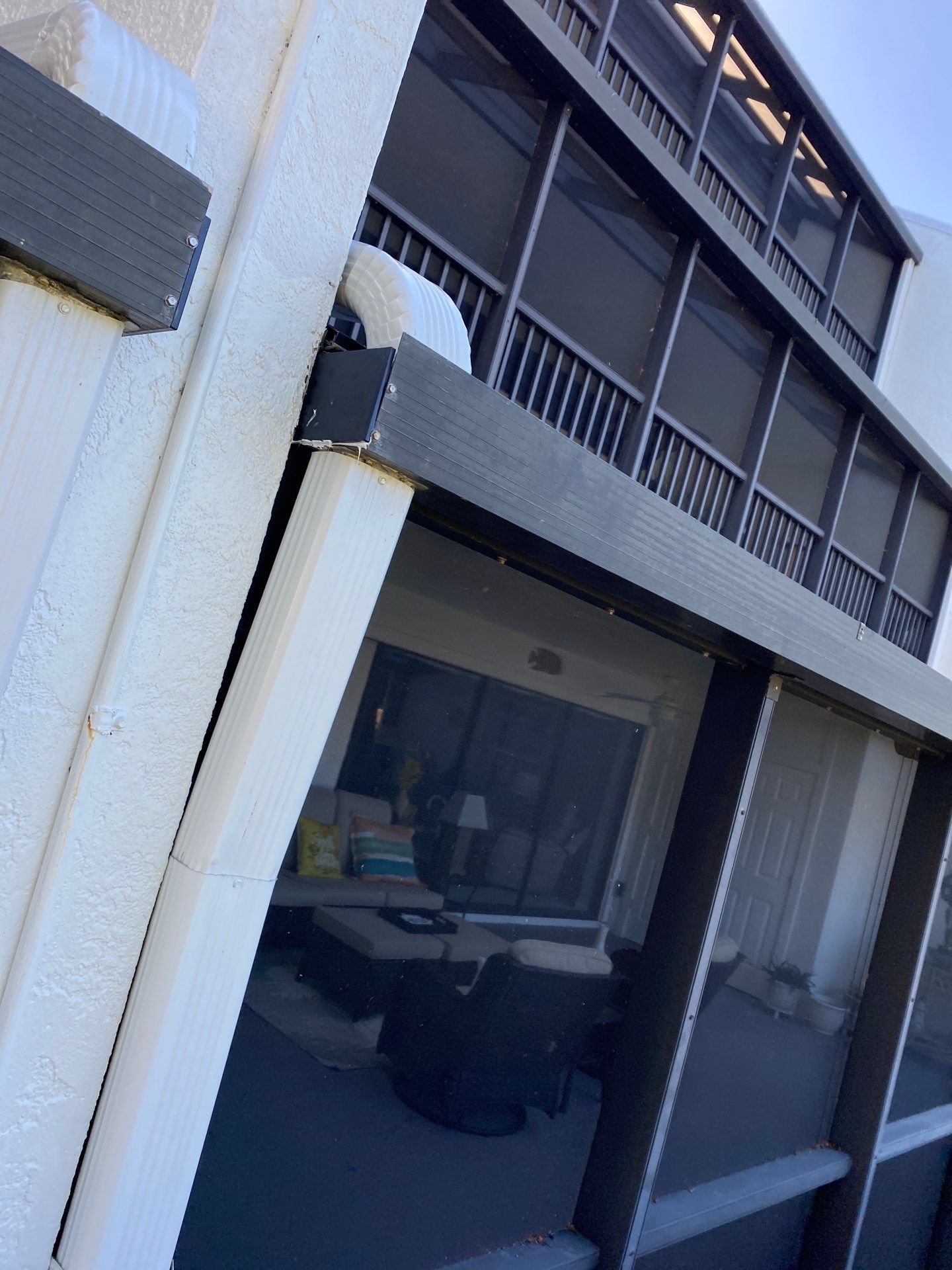 Gutter cleaning all buildings are the same for 6 units in Fort Myers FL by Gutter Professors