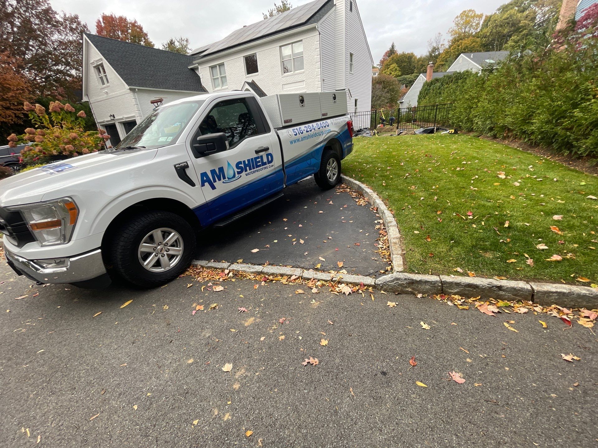 Sheldon St • Ardsley, NY 10502 by A.M. Shield Waterproofing, Corp.
