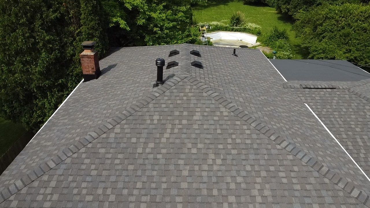 New Roof Installation using new OSB sheathing Certainteed Landmark Shingles by Best Exteriors Inc