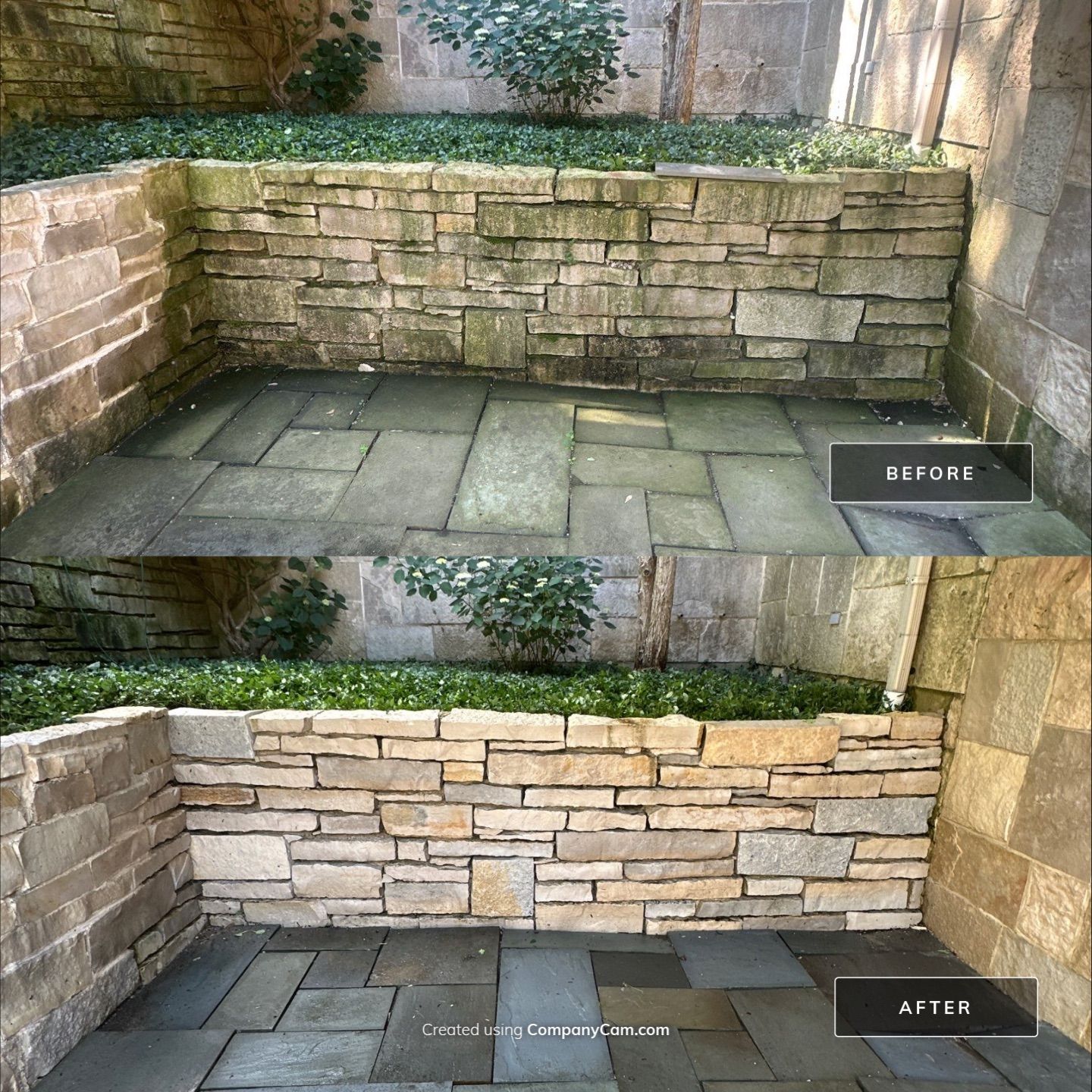 Project in South Barrington by Simmons Power & Soft Washing