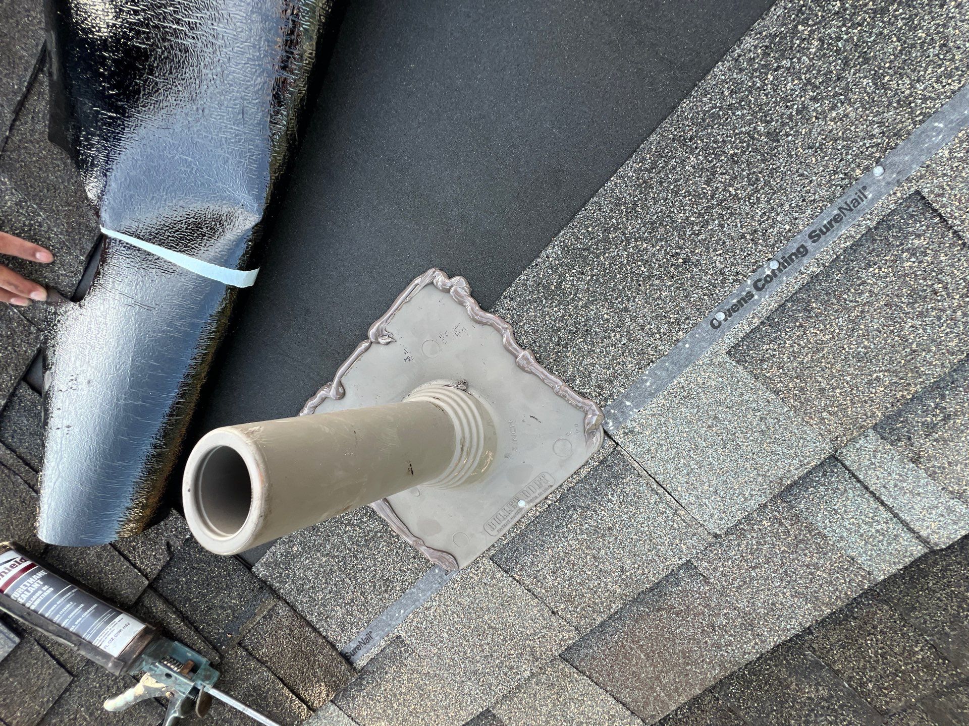Hail Damage using Owen's Corning Duration (Lifetime) Shingles by Roof Repair Company