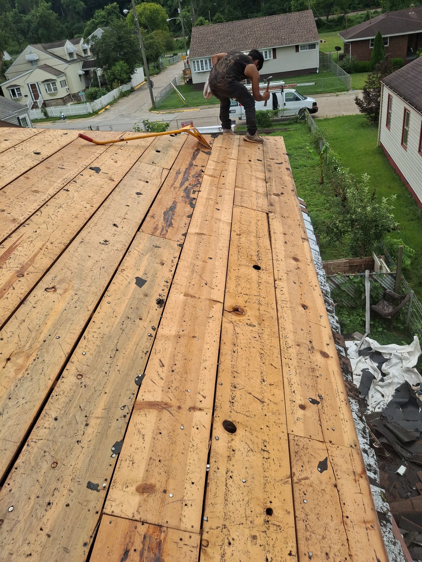 Residential Roofing Installation using Metal by Rainstoppers Roofing
