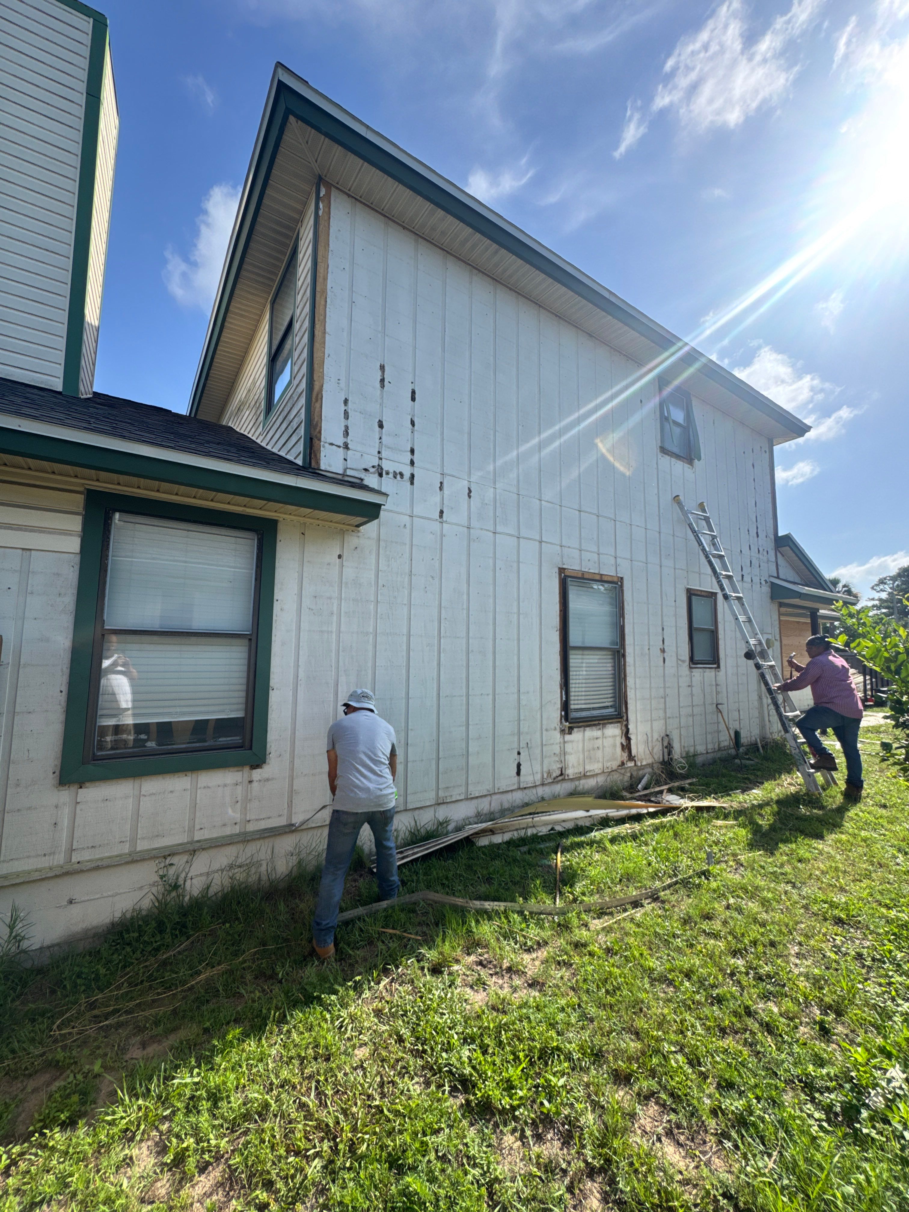 Full Exterior Renovation and Siding Installation in Jacksonville Beach by Colorwise Painting