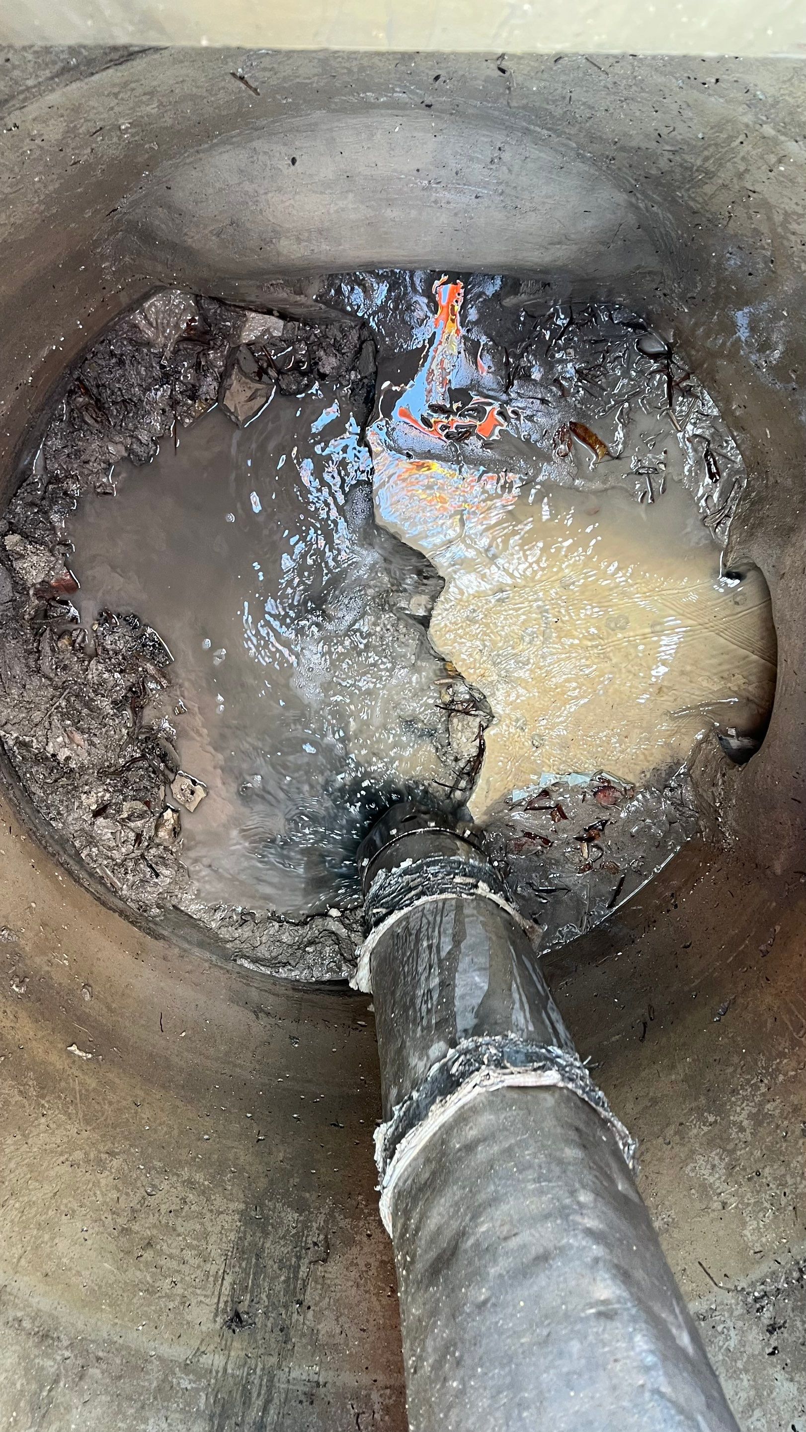 New Construction Stormwater Catch Basin Cleaning by APS Power & Water